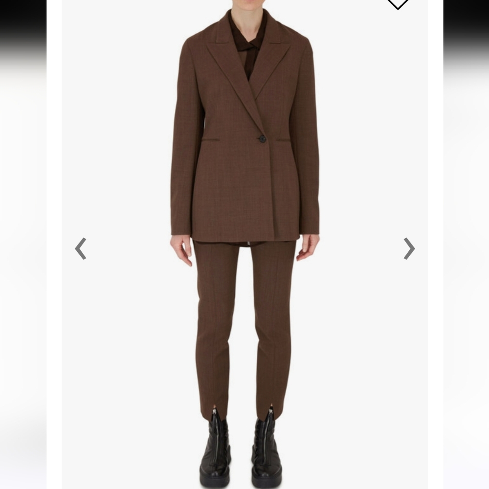 The Row Brown Skinny Pants & Jumpsuit